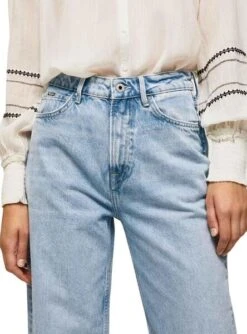Pantalon Jeans Pepe Jeans Lexa Sky Bleu Femme -Jolie Boutique gallery M156176 3