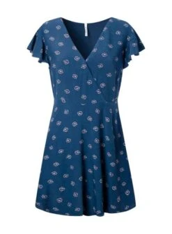 Robe Pepe Jeans Becca Bleu Pour Femme -Jolie Boutique gallery M156200 4