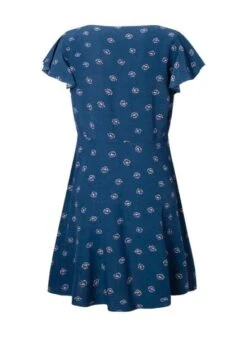 Robe Pepe Jeans Becca Bleu Pour Femme -Jolie Boutique gallery M156200 5