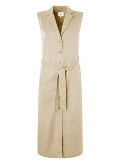 Robe Pepe Jeans Maggie Beige Pour Femme