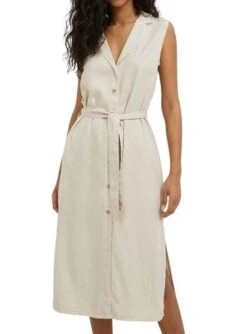 Robe Pepe Jeans Maggie Beige Pour Femme -Jolie Boutique gallery M156210 4