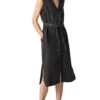 Robe Pepe Jeans Maggie Noire Pour Femme