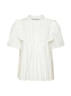 Blusa Naf Naf Beige Printed Pour Femme -Jolie Boutique gallery M157313 3