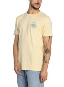 T-Shirt Klout No Plastic Jaune -Jolie Boutique gallery M157659 3