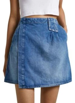 Jupe Denim Pepe Jeans Evy Pour Femme -Jolie Boutique gallery M157865 3