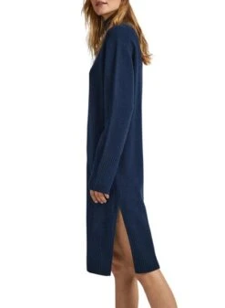 Robe Pepe Jeans Dasya De Knitted Bleu Pour Femme -Jolie Boutique gallery M158153 4