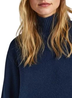 Robe Pepe Jeans Dasya De Knitted Bleu Pour Femme -Jolie Boutique gallery M158153 5