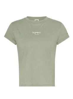 T-Shirt Tommy Jeans Essential Logo Vert Femme 8 T-Shirt Tommy Jeans Essential Logo Vert Femme -Jolie Boutique gallery M158815 4