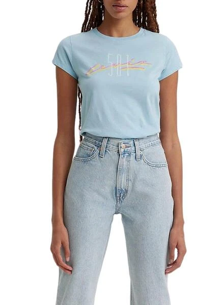 T-Shirt Levis California Bleu Pour Homme 1 T-Shirt Levis California Bleu Pour Homme