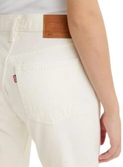 Pantalon Jeans Levis 501 Blanc Pour Femme -Jolie Boutique gallery M158936 4