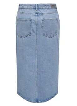Jupe Denim Only Blanc Midi Light Bleu Femme -Jolie Boutique gallery M159382 6