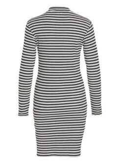 Robe Vila Vithessa High Cou Noire Pour Femme -Jolie Boutique gallery M159900 5