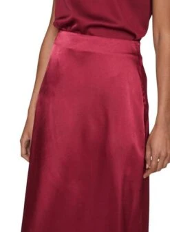 Jupe Vila Vishima Bordeaux Pour Femme -Jolie Boutique gallery M159914 3