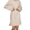 Robe Vila Vivimalina Long Beige Pour Femme
