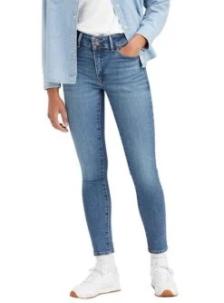 Pantalon Jeans Levis 711 Double Bouton Femme -Jolie Boutique gallery M160010 7