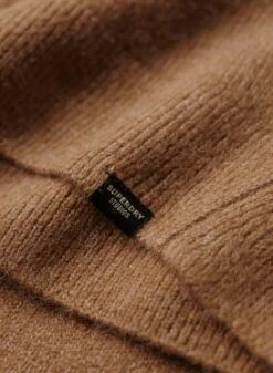 Robe Superdry V Neck Knit Brun Pour Femme -Jolie Boutique gallery M160088 4