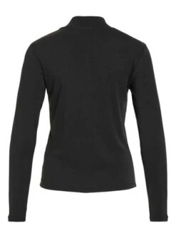 T-Shirt Vila Vilullu Rollneck Noire Pour Femme 11 T-Shirt Vila Vilullu Rollneck Noire Pour Femme -Jolie Boutique gallery M160283 6