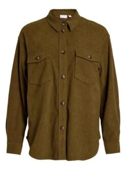 Chemise Vila Vigio Velours Côtelé Pour Femme