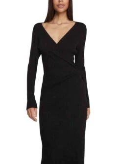 Robe Vila Vicomfy Noire Pour Femme -Jolie Boutique gallery M160382 4