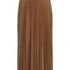 Jupe Only Anina Brun Plisada Pour Femme