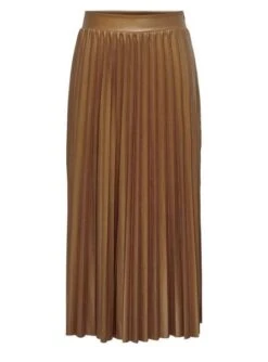 Jupe Only Anina Brun Plisada Pour Femme -Jolie Boutique gallery M160404 3
