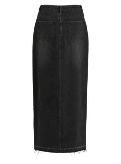 Jupe Vila Vinete Maxi Noire Pour Femme -Jolie Boutique gallery M160408 2
