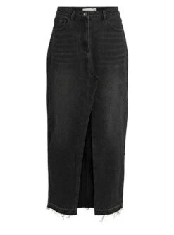 Jupe Vila Vinete Maxi Noire Pour Femme -Jolie Boutique gallery M160408 4