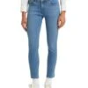 Pantalon Levis 711 Skinny New Bleu Pour Femme