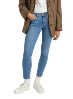 Pantalon Levis 711 Skinny New Bleu Pour Femme -Jolie Boutique gallery M160474 5