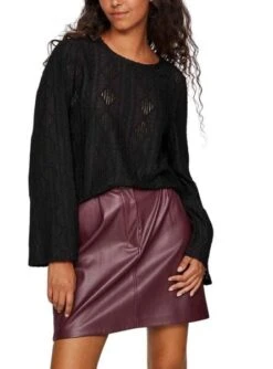 T-Shirt Vila Visindy Noire Pour Femme