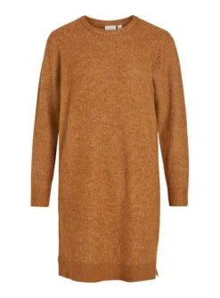 Robe Vila Vimathilda Brun Pour Femme