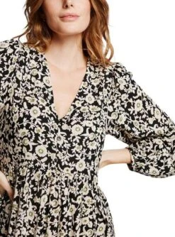 Robe Vila Vipil Noire Pour Femme -Jolie Boutique gallery M160641 3