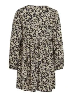 Robe Vila Vipil Noire Pour Femme -Jolie Boutique gallery M160641 5