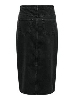 Jupe ONLY Bianca Midi Noir Pour Femme -Jolie Boutique gallery M161136 2
