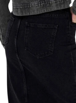 Jupe ONLY Bianca Midi Noir Pour Femme -Jolie Boutique gallery M161136 4