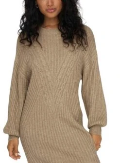 Robe Only Lallie Brun Pour Femme -Jolie Boutique gallery M161223 4