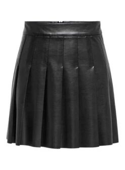 Jupe Only Dorit Plissée Noire Pour Femme