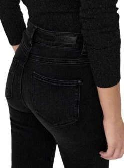 Pantalon Jeans Only Sui Slim Noire Pour Femme -Jolie Boutique gallery M161276 4