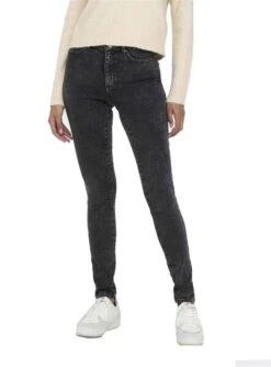 Pantalon Only Forever High Noire Pour Femme
