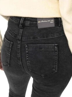 Pantalon Only Forever High Noire Pour Femme -Jolie Boutique gallery M161881 5