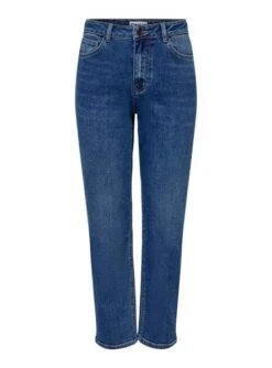Pantalon Only Robbie Mom Longer Bleu Pour Femme -Jolie Boutique gallery M161882 5