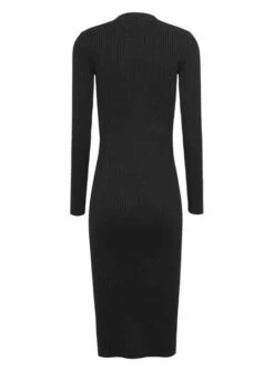 Robe Tommy Jeans Taping Noire Pour Femme -Jolie Boutique gallery M162157 7