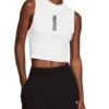 Top Tommy Jeans Archive Blanc Pour Femme