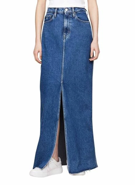 Jupe Tommy Jeans Claire High Maxi Denim Femme 1 Jupe Tommy Jeans Claire High Maxi Denim Femme