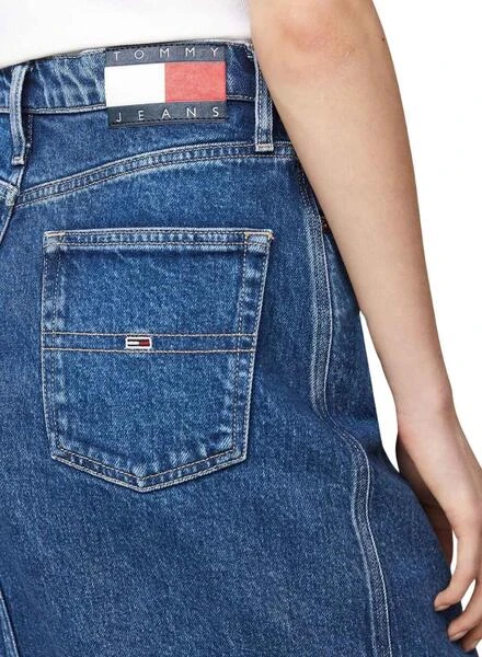 Jupe Tommy Jeans Claire High Maxi Denim Femme 4 Jupe Tommy Jeans Claire High Maxi Denim Femme – Image 4