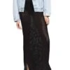 Jupe Maxi Noire Tommy Jeans Pour Femme
