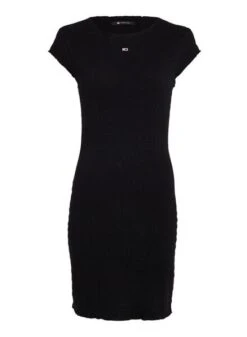 Robe Tommy Jeans Bodycon Froncée Noire 6 Robe Tommy Jeans Bodycon Froncée Noire -Jolie Boutique gallery M162198 3