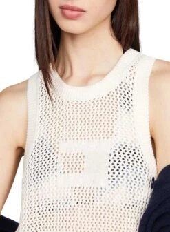 Robe Tommy Jeans Open Blanche Pour Femme -Jolie Boutique gallery M162200 3