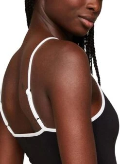 Robe Tommy Jeans Tonal Script Noire Pour Femme -Jolie Boutique gallery M162201 JyCT6Pal