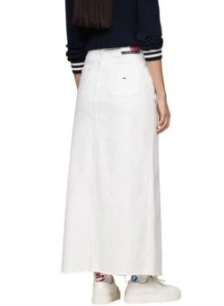 Jupe En Jean Tommy Jeans Claire Blanche Longue Pour Femme -Jolie Boutique gallery M162203 UeZfut03